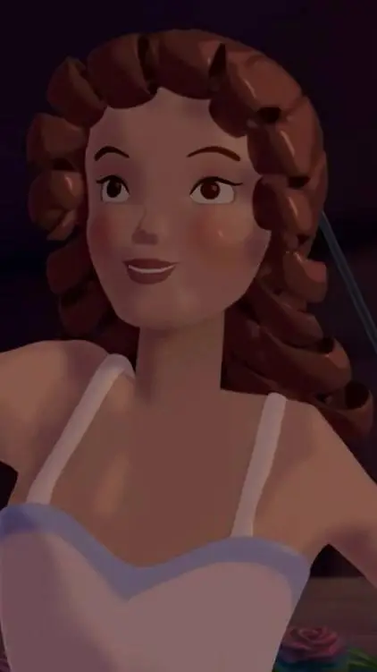 ai character: Ballerina background