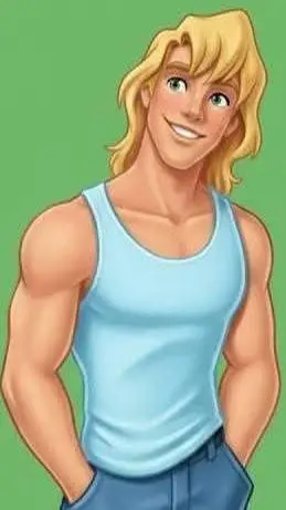ai character: zak young background
