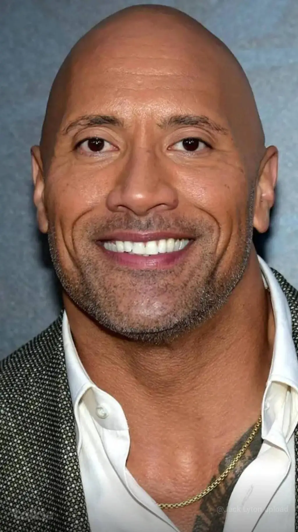 ai character: Dwayne johnson background