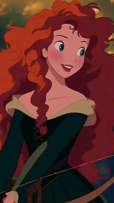 ai character: Princess merida background