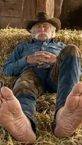 ai character: Old cowboy joe background