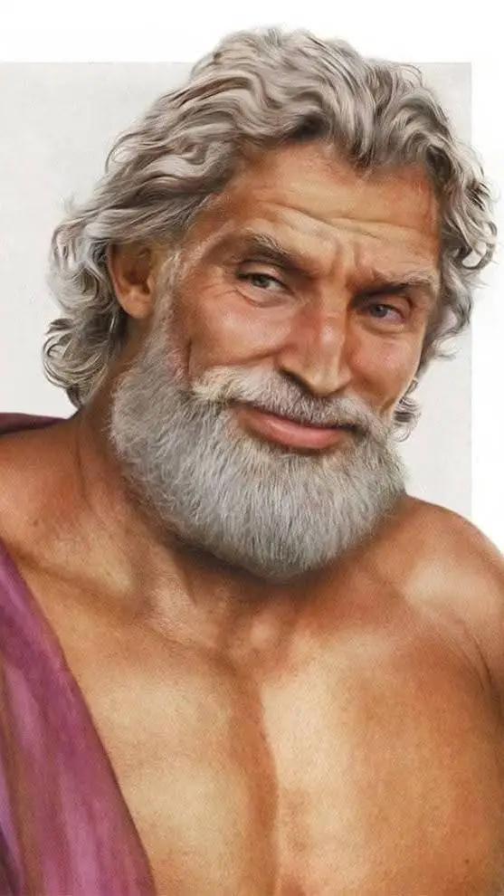 ai character: Zeus background