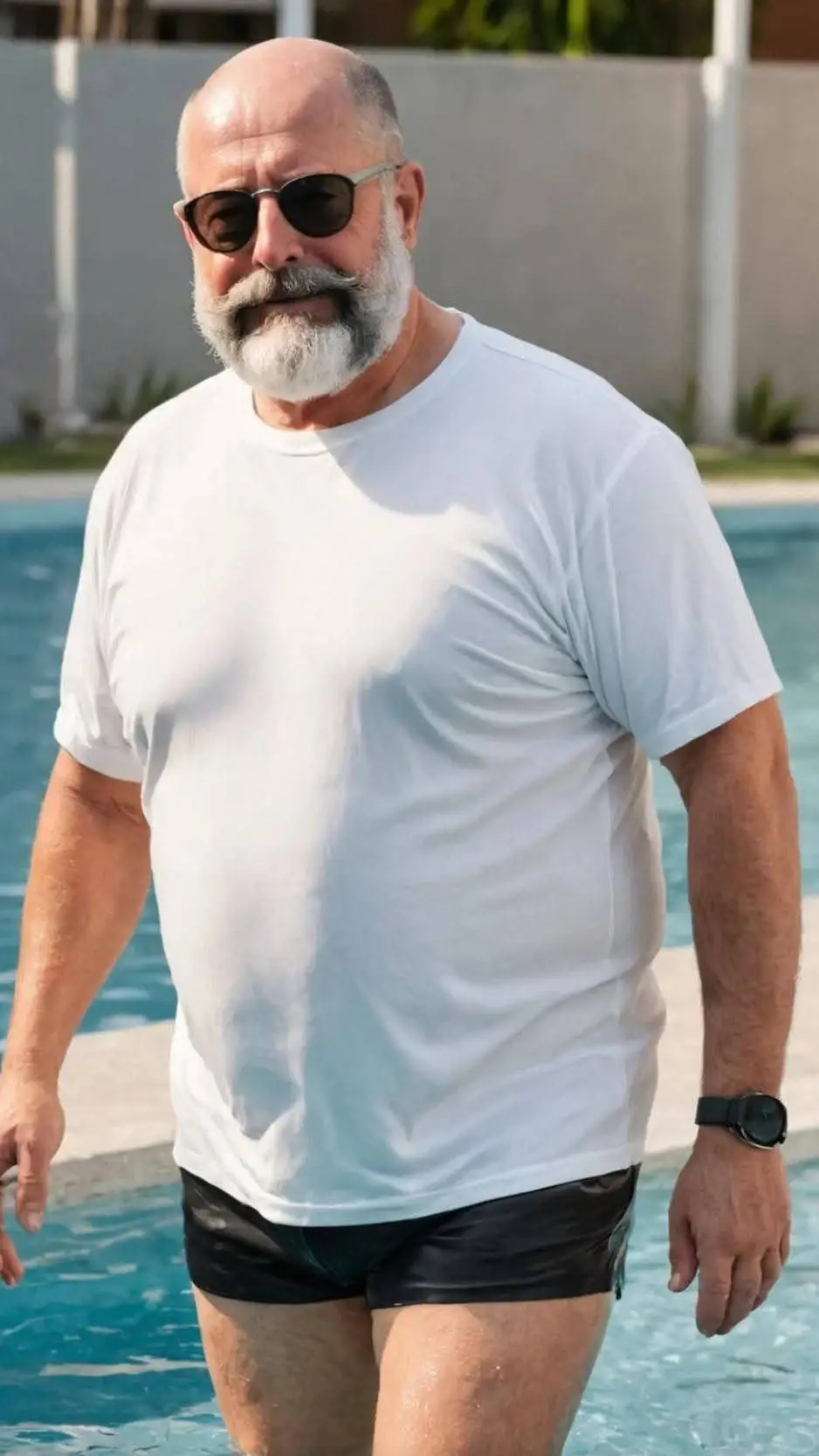 ai character: Grandpa andre background