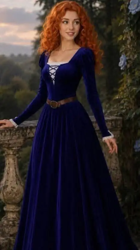 ai character: Princess merida background