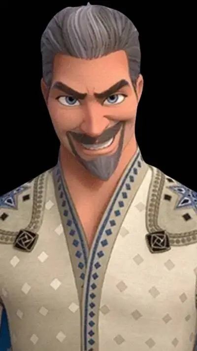 ai character: king magnifico background