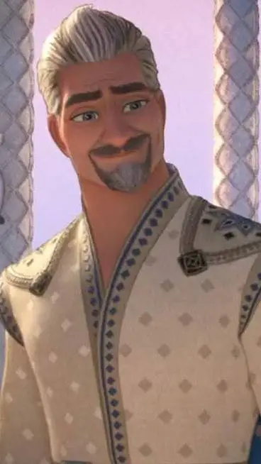 ai character: King magnifico background