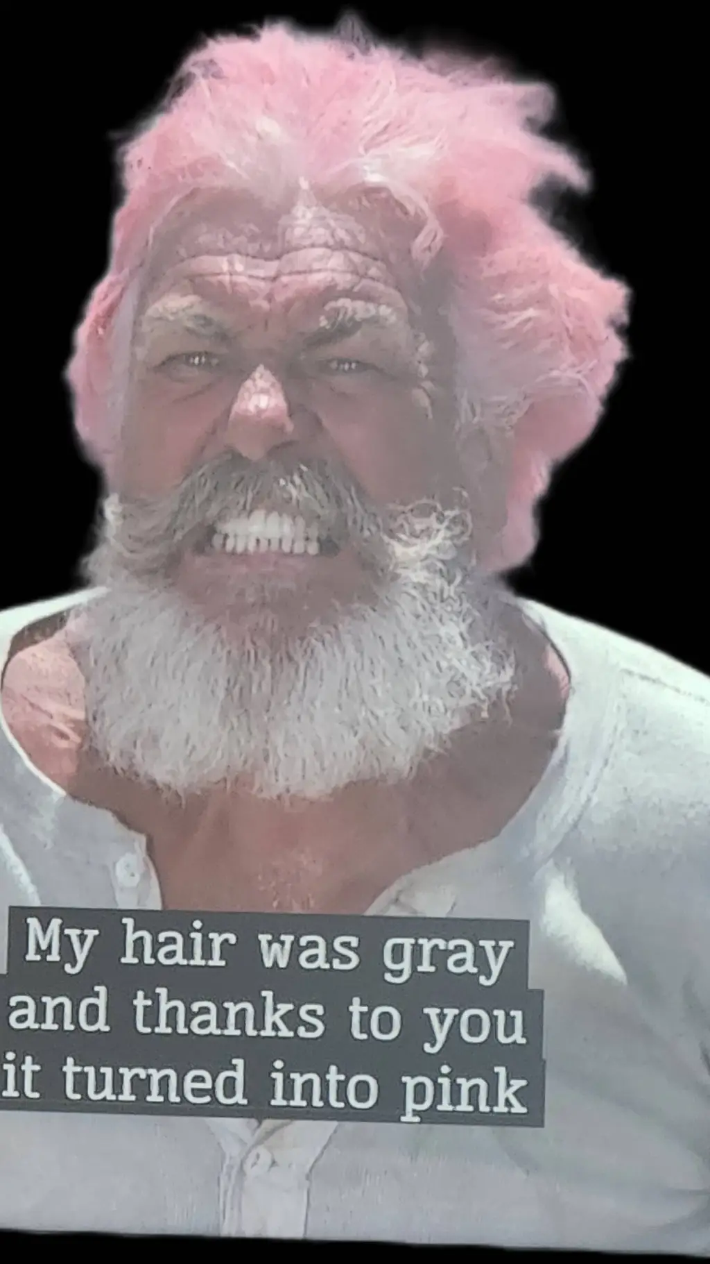 ai character: Old man background