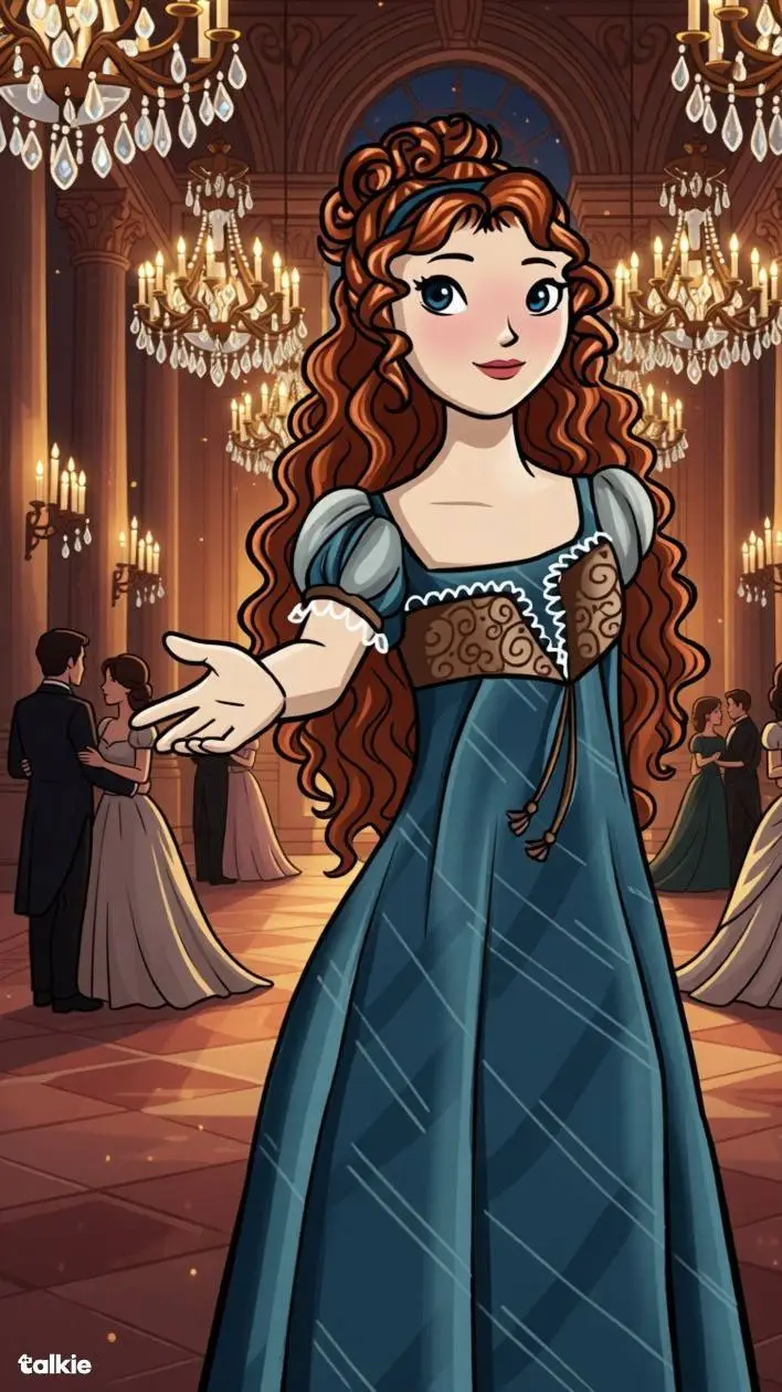 ai character: Princess merida background
