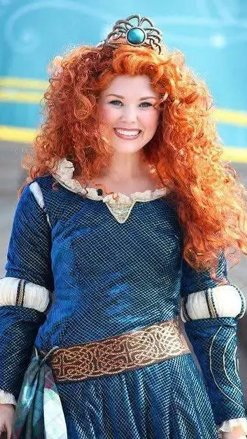 ai character: Princess merida background