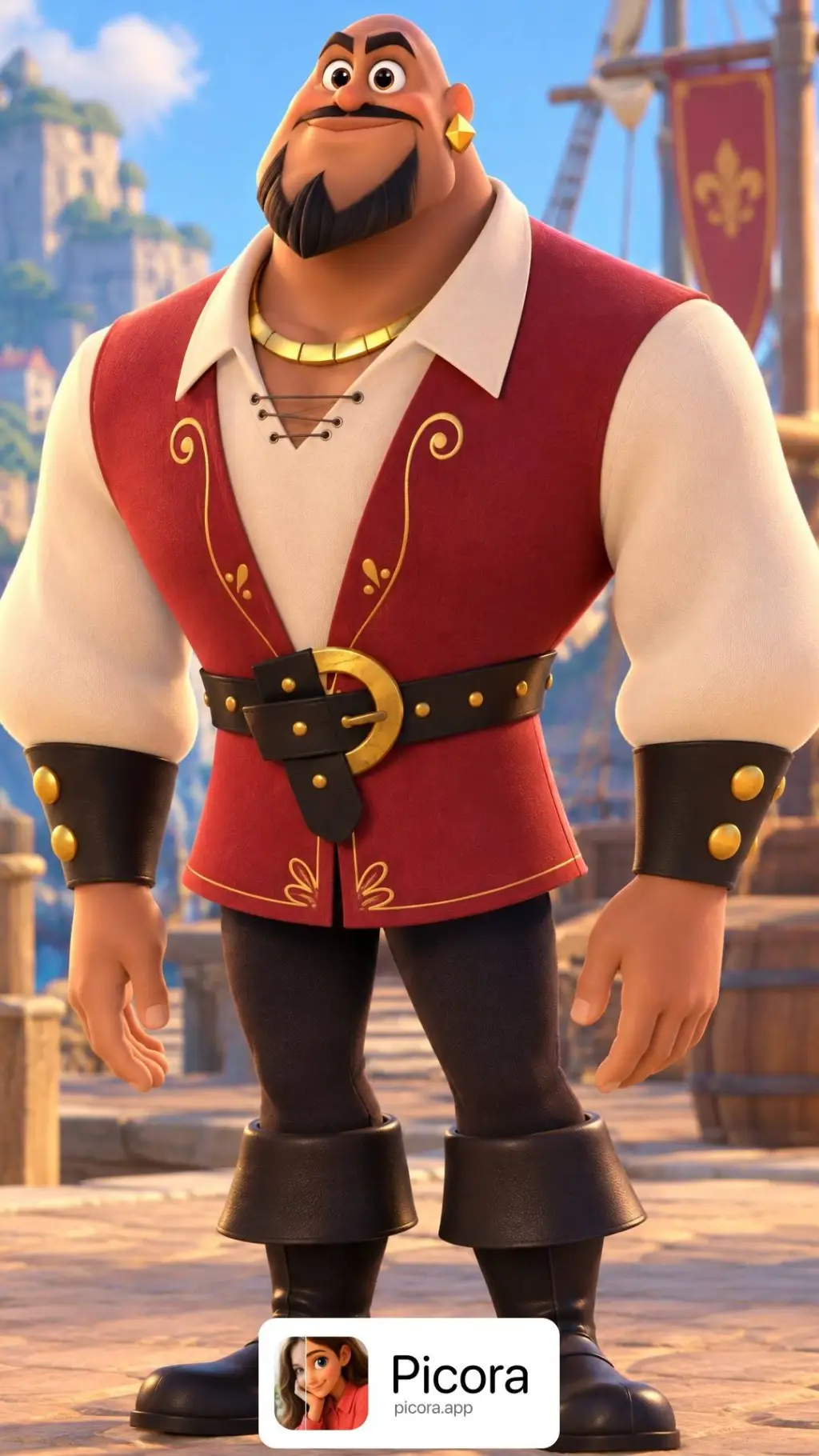 ai character: Lance strongbow background