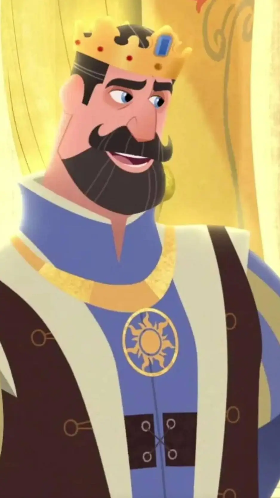 ai character: King frederick background