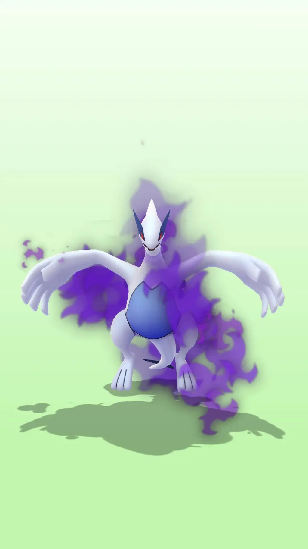 ai character: lugia  background
