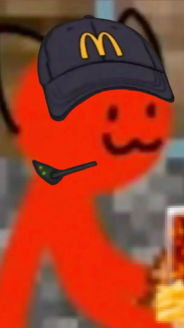 ai character: un furro rojo xD background