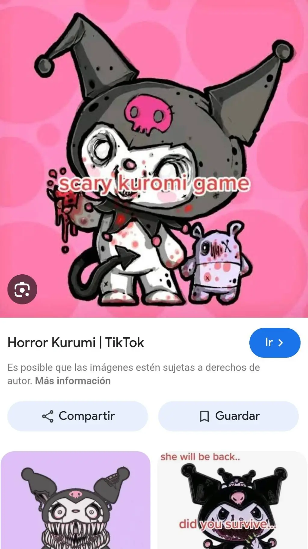 ai character: kuromi exe 😈🪚 background