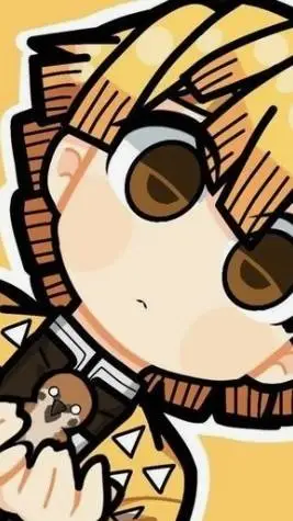 ai character: zenitsu  background