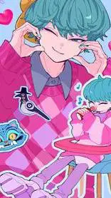 ai character: baby saja background