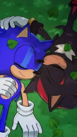 ai character: 🐾Sonic x Shadow! 🐾 background