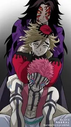 ai character: hija de muzan🤑 background