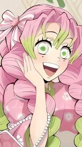 ai character: mitsuri kanroji🍡♥︎ background