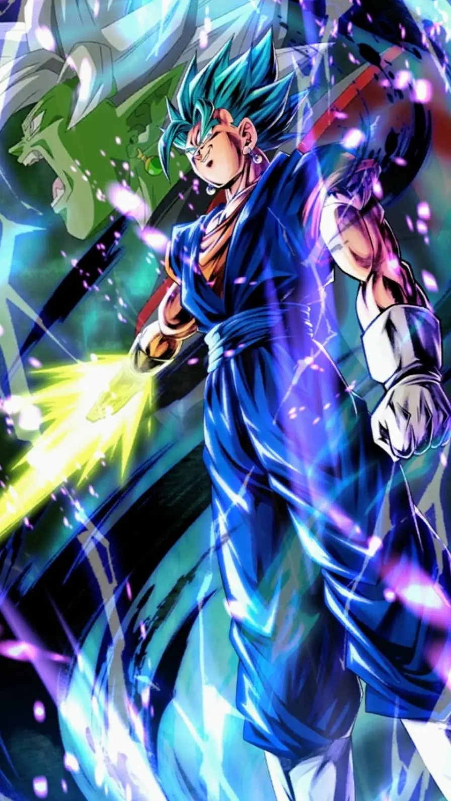 ai character: vegetto background