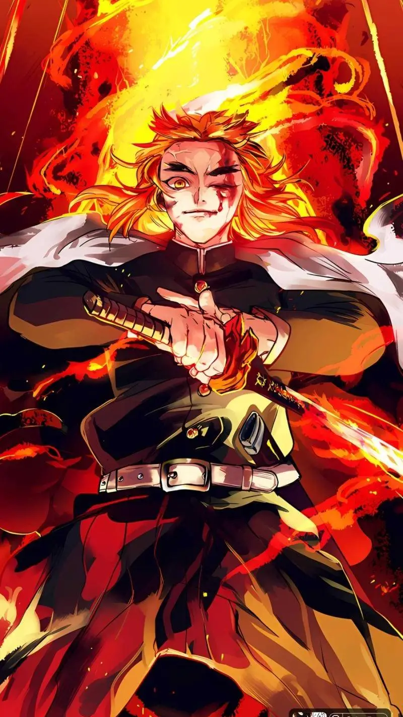 ai character: demon slayer background