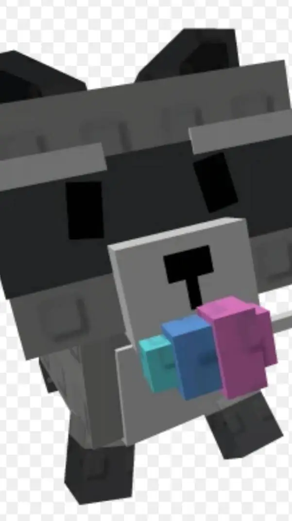 ai character: Racoon background