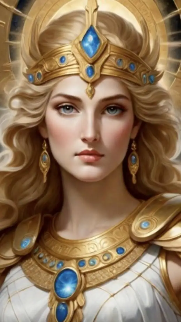 ai character: Athena background