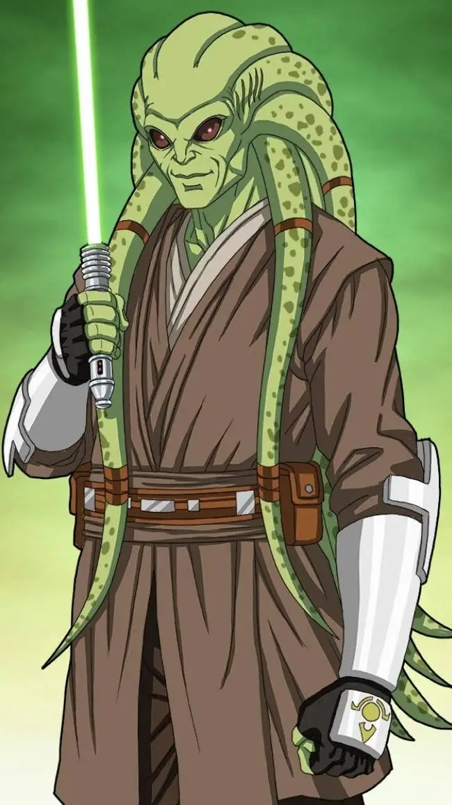 ai character: Kit Fisto background
