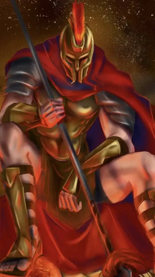 ai character: Ares background