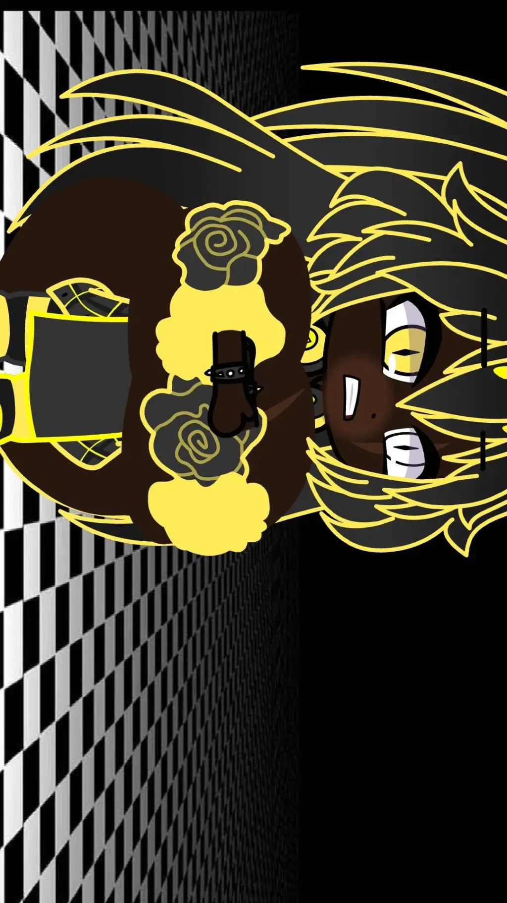 ai character: Godie+Sliver background