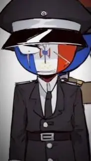 ai character: Francia de vichy  background