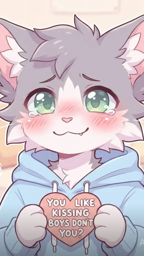 ai character: boykisser background