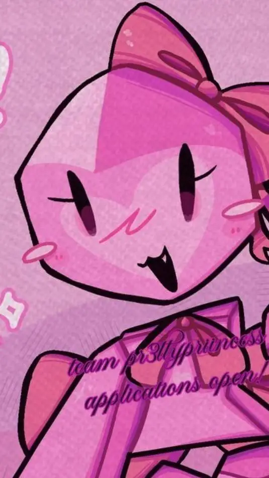 ai character: Pretty princess🎀 background