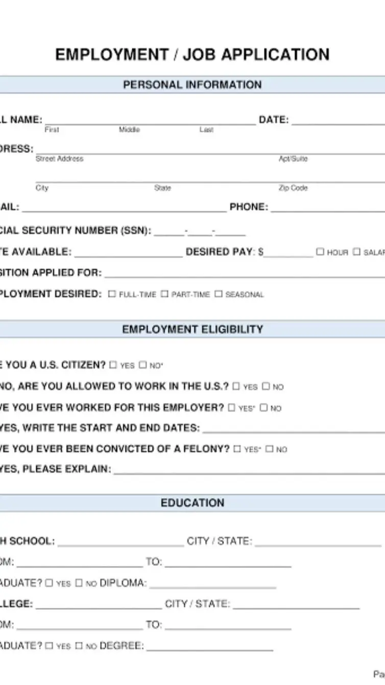 ai character: you need a job background