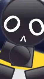 ai character: Black the cat background