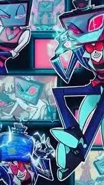 ai character: •Hazbin Battle• background