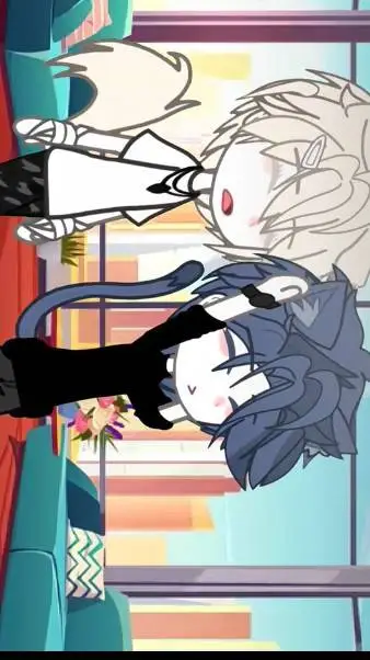 ai character: sun and moon background