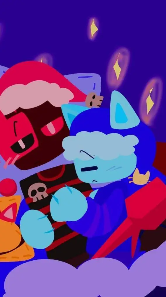 ai character: pijamada friann background