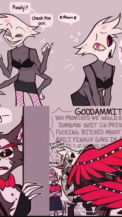 ai character: angel husk background