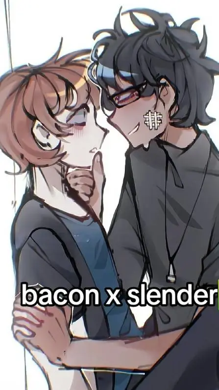 ai character: slender x bacon  background