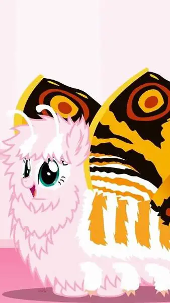 ai character: 🎃🩷🎀Fluffle Puff🎀🩷🎃 background