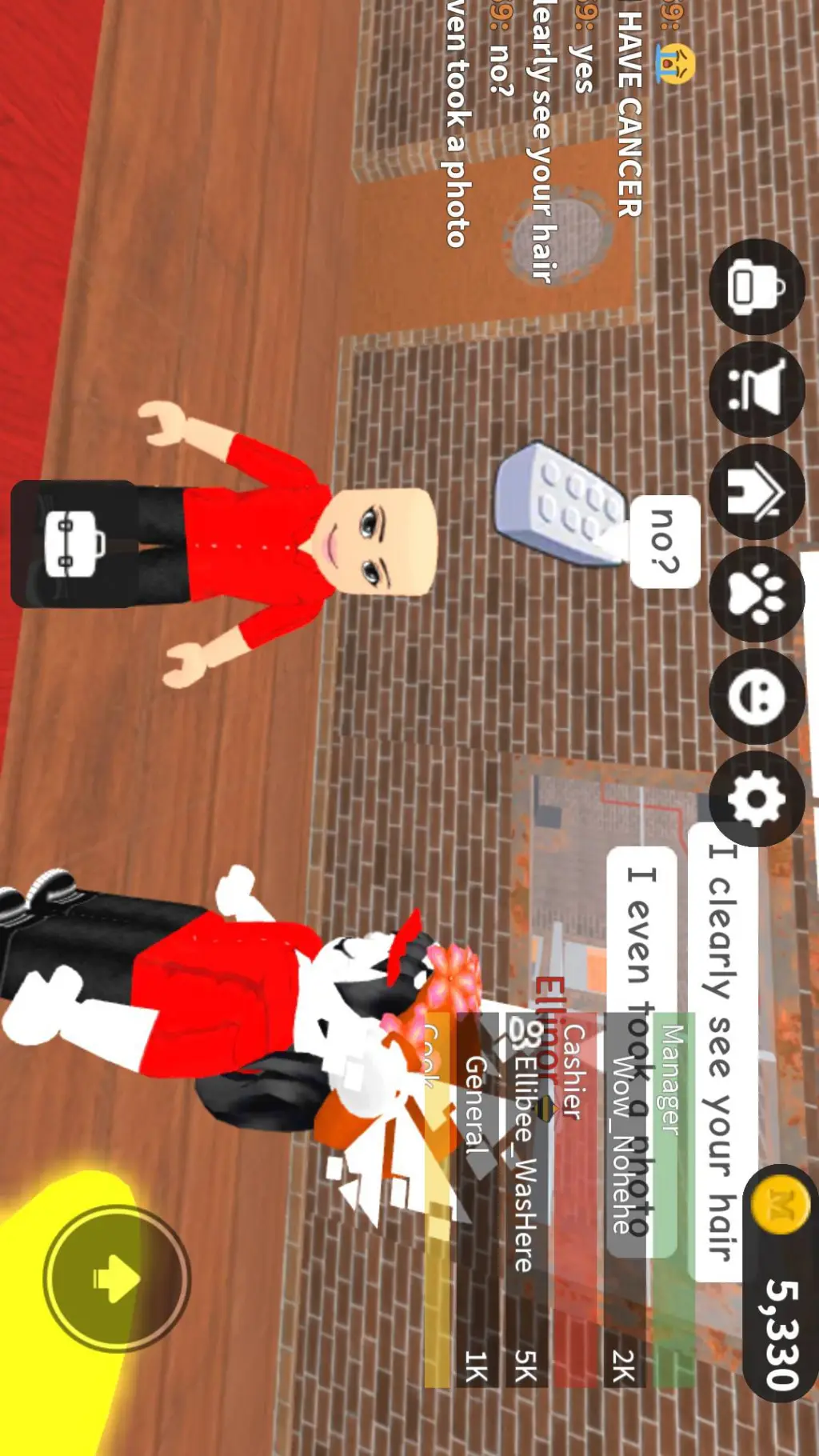 ai character: 🔲Roblox WAAPP🍕 background