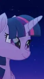 ai character: 👑Twilight Sparkle🔮 background