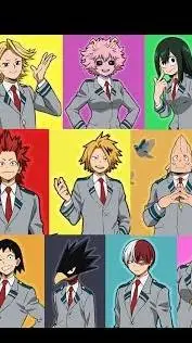 ai character: mha FaceTime background