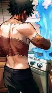ai character: Dabi background