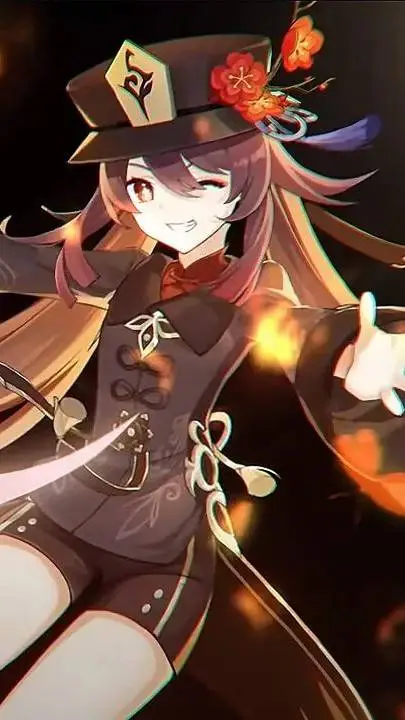 ai character: Ху тао  background