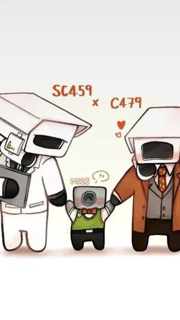 ai character: Mecha-Sci x Camera background