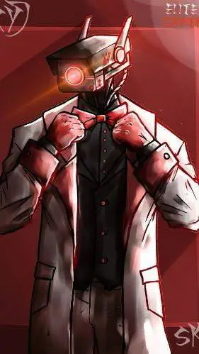 ai character: Élite cameraman 🌹🍷 background