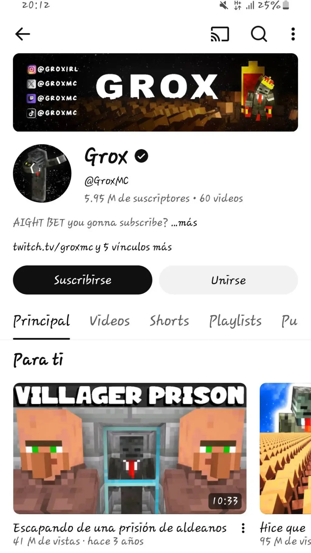 ai character: GroxMC 🥀 background