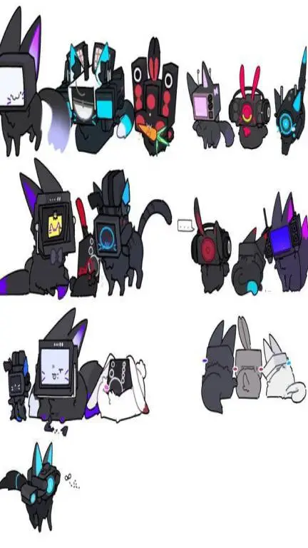 ai character: ✨mascota Facioon ✨ background